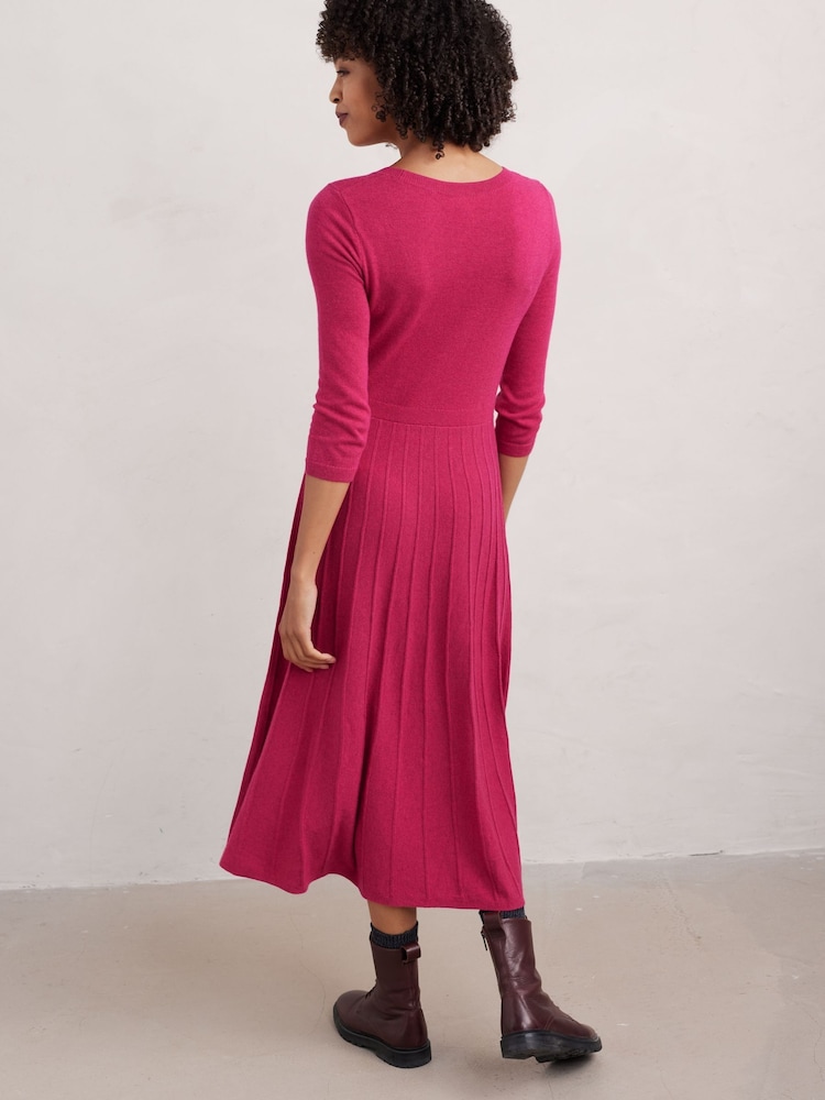 Seasalt Cornwall Pink Folk Song Dress - Image 2 of 5