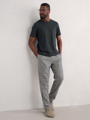 Seasalt Cornwall Black Mens Trevothen Short Sleeve Pyjama Set - Image 1 of 5