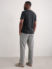 Seasalt Cornwall Black Mens Trevothen Short Sleeve Pyjama Set - Image 2 of 5