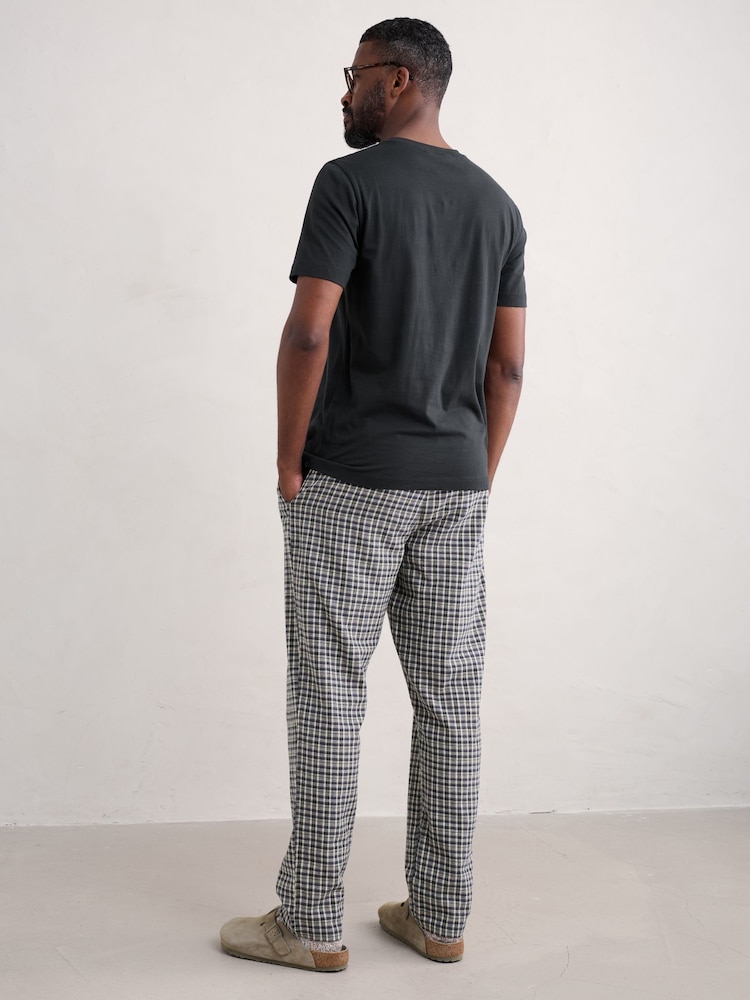 Seasalt Cornwall Mens Trevothen Short Sleeve Pyjama Set - صورة 2 من 5 Seasalt Cornwall Mens Trevothen Short Sleeve Pyjama Set - صورة 2 من 5
