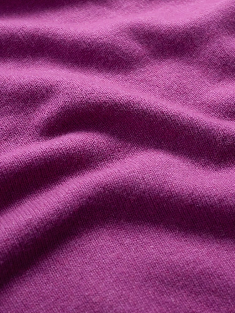 Seasalt Cornwall Purple East View Knitted Vest - Image 5 of 5