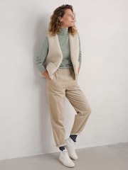 Seasalt Cornwall Green Landing Roll Neck Long Sleeve Top - Image 3 of 5
