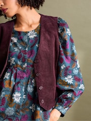 Seasalt Cornwall Blue Thornapple 100% Organic Cotton Shirt - Image 3 of 8