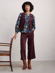 Seasalt Cornwall Blue Thornapple 100% Organic Cotton Shirt - Image 6 of 8