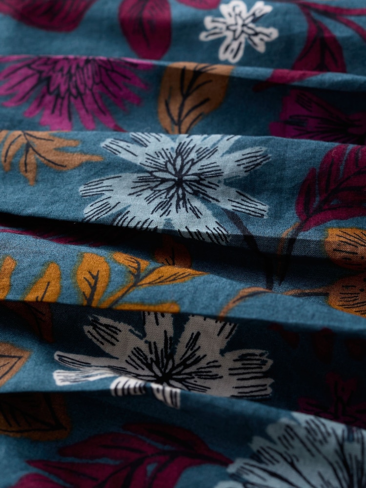 Seasalt Cornwall Blue Thornapple 100% Organic Cotton Shirt - Image 8 of 8