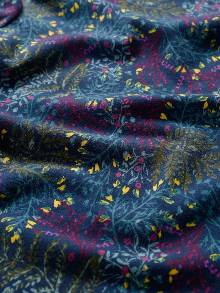 Seasalt Cornwall Blue Sunstream Jersey Top - Image 5 of 5