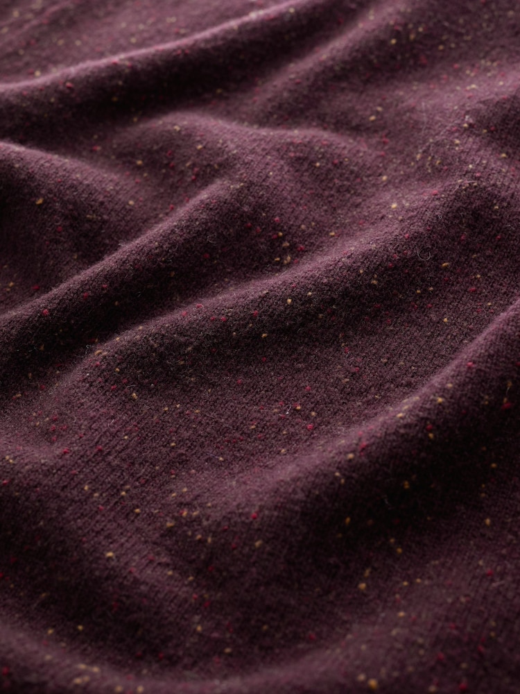 Seasalt Cornwall Purple Mens Fitcher Knitted Jumper - Image 5 of 5 Seasalt Cornwall Purple Mens Fitcher Knitted Jumper - Image 5 of 5