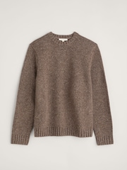 Seasalt Cornwall Brown Mens Bizen Jumper - Image 4 of 5