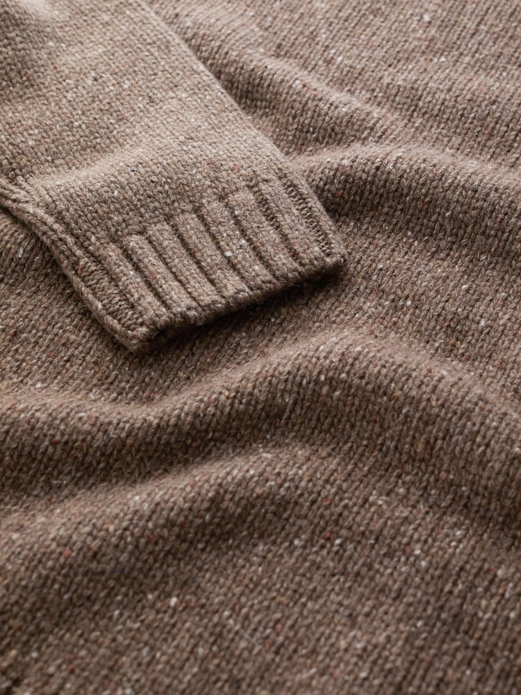 Seasalt Cornwall Brown Mens Bizen Jumper - Image 5 of 5