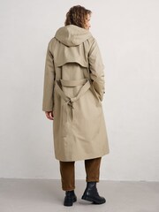 Seasalt Cornwall Penweathers Waterproof Trench 100% Cotton Coat - Imagen 2 de 8