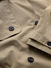 Seasalt Cornwall Penweathers Waterproof Trench 100% Cotton Coat - Imagen 8 de 8