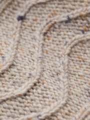 Seasalt Cornwall Natural Pendouer V-Neck Button Up Knitted Vest - Image 8 of 8