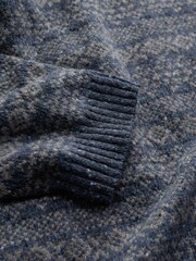 Seasalt Cornwall Blue Mens Petherwin Cardigan - Image 5 of 5