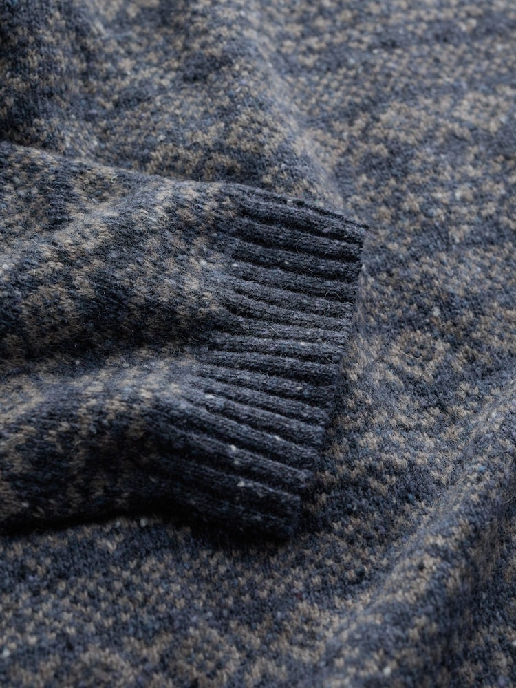 Seasalt Cornwall Blue Mens Petherwin Cardigan - Image 5 of 5