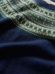 Seasalt Cornwall Blue Bucks Horn Jumper - Image 5 of 5