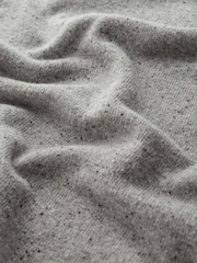Seasalt Cornwall Grey Mens Fitcher Knitted Jumper - Image 5 of 5