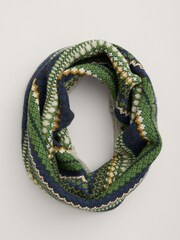 Seasalt Cornwall Green Touchstone Snood - Image 1 of 3