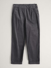 Seasalt Cornwall Grey Crackington Tapered Trousers - Image 4 of 5
