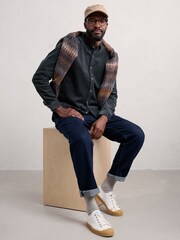 Seasalt Cornwall Blue Mens Cannis Cord Shirt - Image 3 of 5