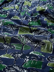 Seasalt Cornwall Blue 100% Organic Cotton Linden Dress - Image 5 of 5
