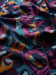 Seasalt Cornwall Blue 100% Organic Cotton Canvas Work Cord Skirt - Image 7 of 7