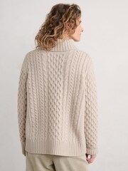 Seasalt Cornwall Natural Pine Forest Jumper - Image 2 of 5