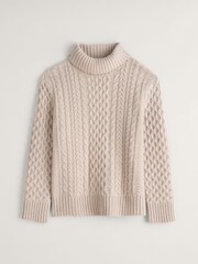 Seasalt Cornwall Natural Pine Forest Jumper - Image 4 of 5