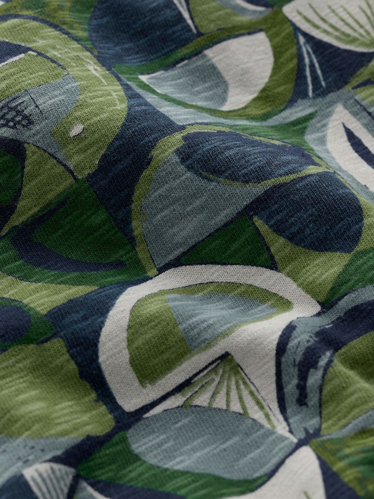Seasalt Cornwall Green Shore Foraging Printed Tunic - Image 5 of 5 Seasalt Cornwall Green Shore Foraging Printed Tunic - Image 5 of 5