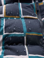 Seasalt Cornwall Blue Field Path Padded Waterproof Jacket - Image 4 of 5
