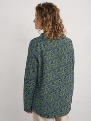 Seasalt Cornwall Green Shore Sighting Reversible Top - Image 2 of 5