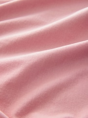 Pink Light Regular Fit Essential Crew Neck Cotton T-Shirt - Image 5 of 6