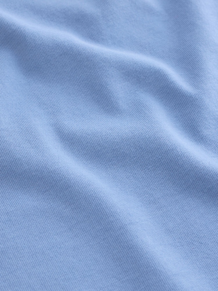 Blue Light Regular Fit Essential Crew Neck Cotton T-Shirt - Image 2 of 3