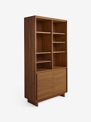 MADE.COM Dark Walnut Effect Kaci Shelving Unit - Image 5 of 6