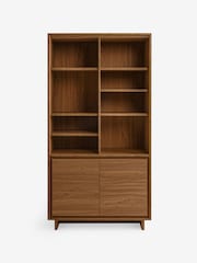 MADE.COM Dark Walnut Effect Kaci Shelving Unit - Image 6 of 6