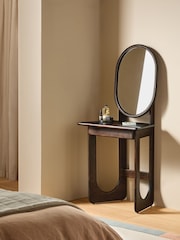 MADE.COM Dark Brown Arlo Console Dressing Table - Image 2 of 6