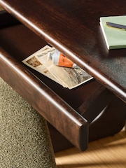 MADE.COM Dark Brown Arlo Console Dressing Table - Image 4 of 6