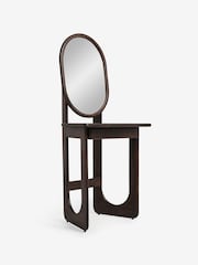 MADE.COM Dark Brown Arlo Console Dressing Table - Image 5 of 6