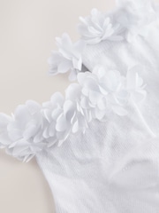 White 2 Pack Cotton Rich Bridesmaid Ankle Socks - Image 2 of 3