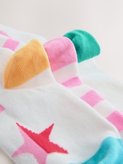 Multi 3 Pack Cotton Rich Ankle Socks - Image 3 of 3