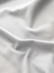 Серебристо-серый - Ribbed Short Sleeve Crew T-Shirt - Image 6 of 7