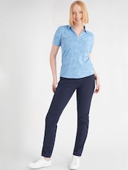 Calvin Klein Golf Slate Printed Polo Shirt - Image 2 of 9