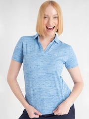 Calvin Klein Golf Slate Printed Polo Shirt - Image 4 of 9