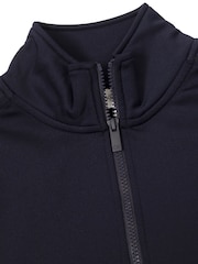 Calvin Klein Golf Blue Cecily Hybrid Quarter Zip Sweater - Image 7 of 8