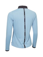 Azul - Calvin Klein Golf Whitney L/Sleeve Polo Shirt - Imagen 6 de 9