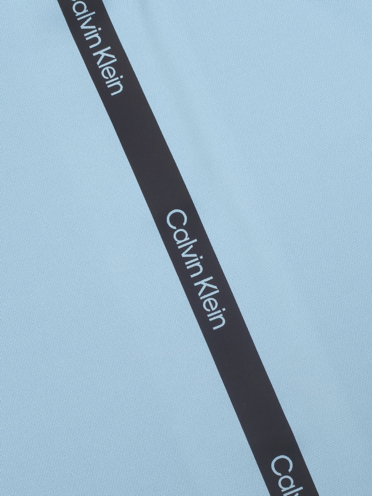 Azul - Calvin Klein Golf Whitney L/Sleeve Polo Shirt - Imagen 9 de 9