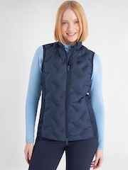 Calvin Klein Golf Blue Caddo Sonic Welding Gilet - Image 1 of 10