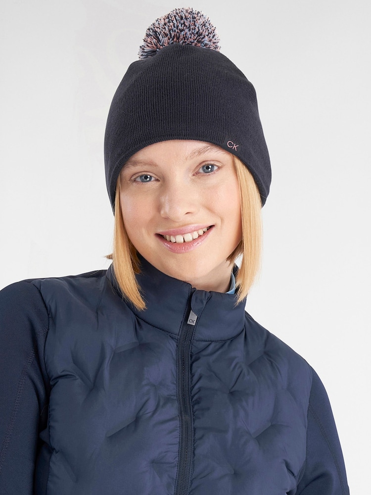 Calvin Klein Golf El Paso Bobble Beanie - Image 2 of 6