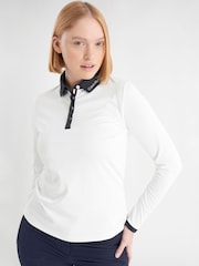 Calvin Klein Golf Whitney L/Sleeve Polo Shirt - Image 1 of 9