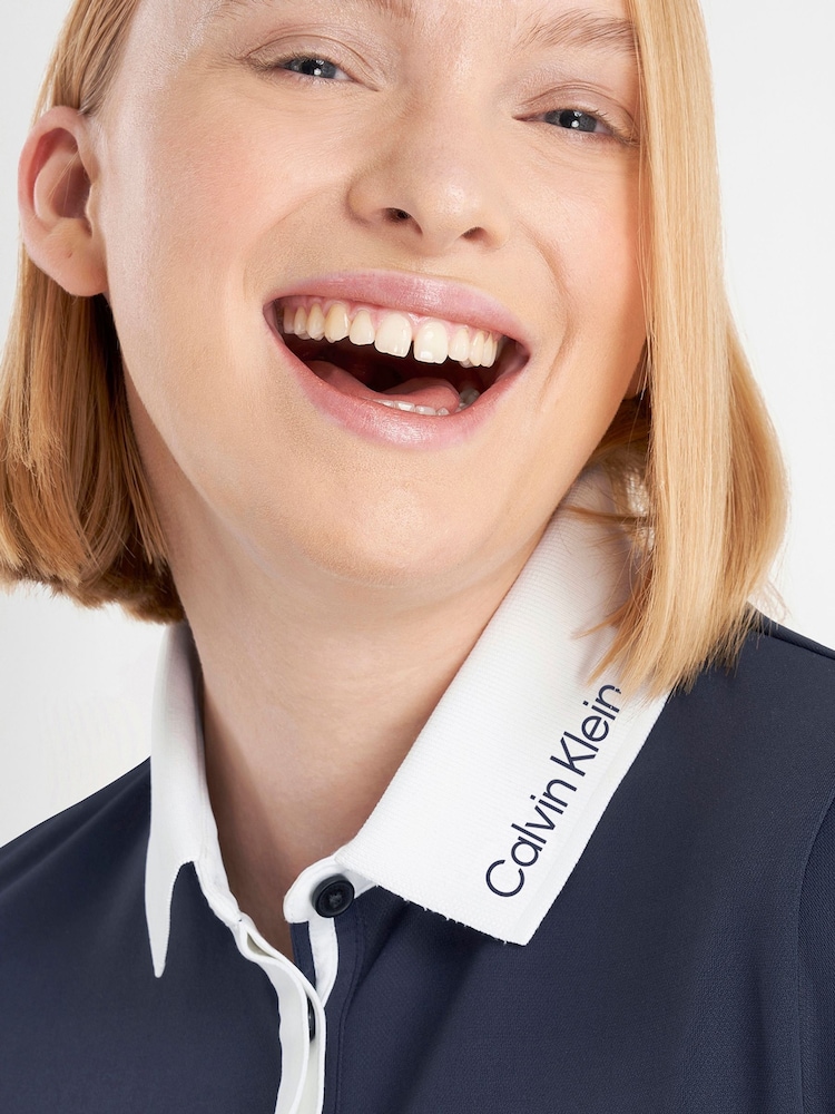 Calvin Klein Golf Whitney L/Sleeve Polo Shirt - Image 4 of 9