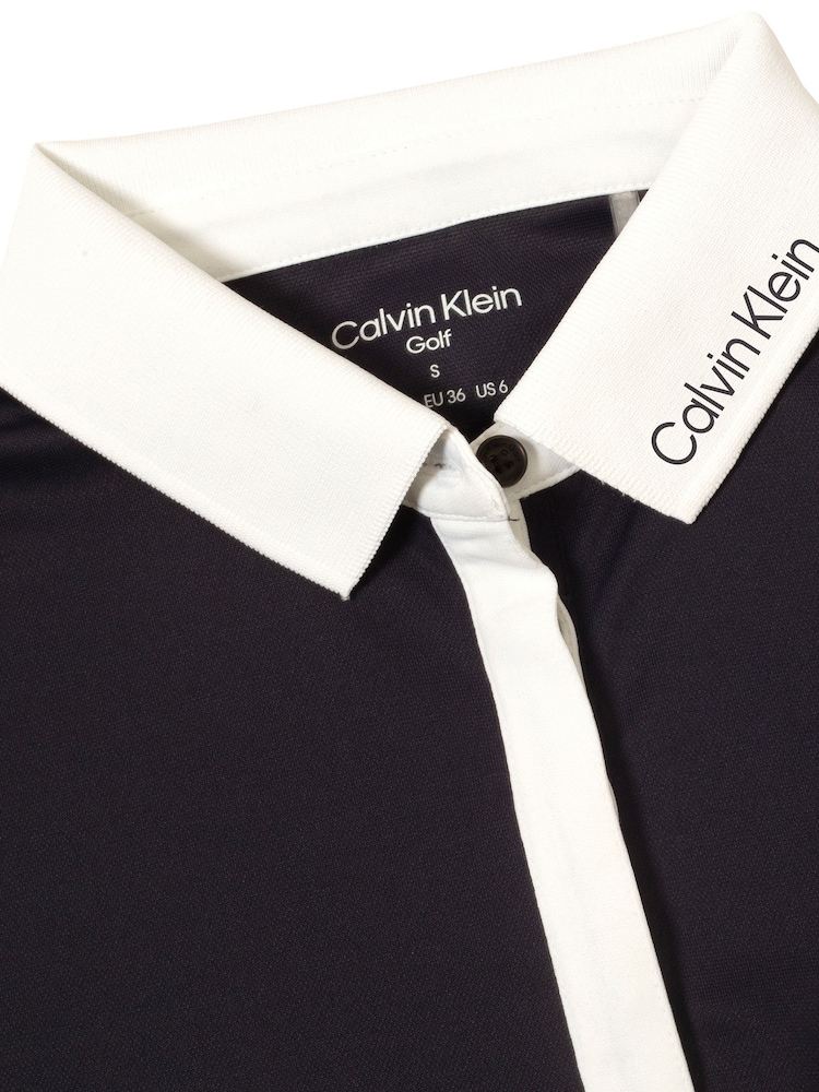 Calvin Klein Golf Whitney L/Sleeve Polo Shirt - Image 7 of 9